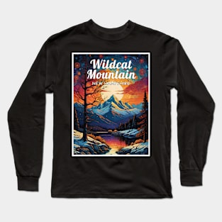 Wildcat mountain new hampshire usa ski Long Sleeve T-Shirt